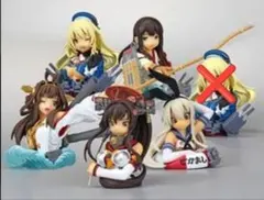 艦隊これくしょん-艦これ-艦娘中破胸像名鑑 5種セット