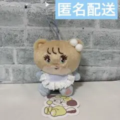 mikko characters ふわふわ　BABY マスコット　ラテ　新品