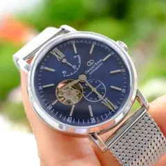 ORIENT STAR WZ0151DK 自動巻き時計 ネイビー 国内版のサムネイル
