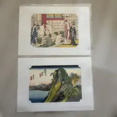 仏画 円山派 和本 図録 初版 円山派下絵集 1.2.高井琮玄編2冊錦絵
