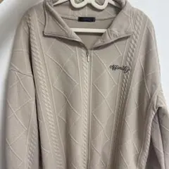 SPINKLE ハーフジップスウェット トレーナー