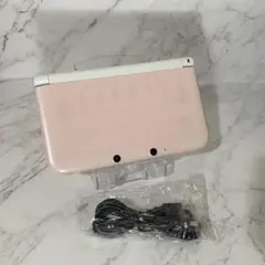 【動作品・付属品付き】ニンテンドー 3DS LL ピンク ホワイト 本体 良品
