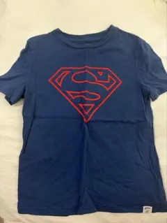 GAP スーパーマンロゴ Tシャツ ネイビー