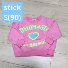 韓国子供服 stick りょくみ RYOKKMI トレーナー スウェット 裏起毛