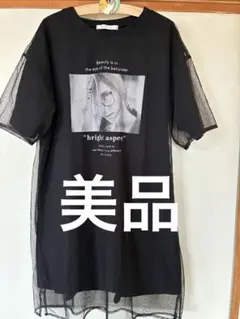 KALITA ブラック Tシャツ メッシュスリーブ