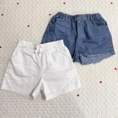 アプレレクール プティマイン ショートパンツ 2点セット 130cm