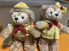 ダッフィ　シェリーメイ　TDS 30周年 ディズニー ぬいぐるみバッジ　TDR