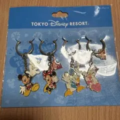 東京ディズニーリゾート キーチェーン 4個セット