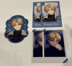 にじさんじエクス・アルビオ Twinkle Gifts ラン ダムチェキ風カード