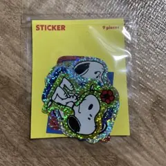 新品未開封　スヌーピー ステッカー 9枚セット PEANUTS