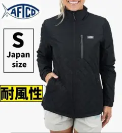 アフコ Aftco アフコ クロスウィンド パフ ジャケット ブラック 釣り