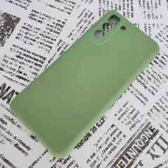 Galaxy S21+ [プラス] シリコンケース [5] グリーン