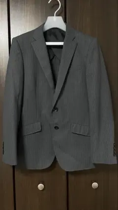 Perfect suit グレー ストライプ スーツ