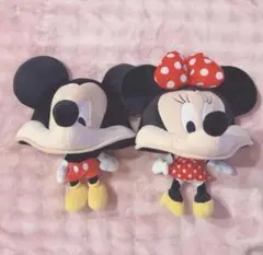 【本日発送】ディズニー　ミッキー　ミニー　ペア　クリスマス　ファンキャップ