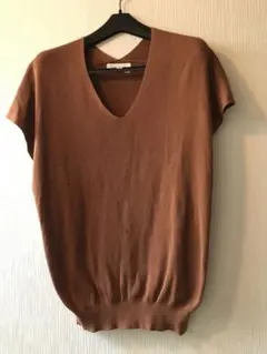 OPAQUE.CLIP summerセーター　M ブラウン