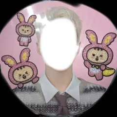 HARU様オーダー　ジョンハン　トラム　うちわデコパーツ