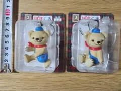 【新品】ぽすくまフィギュアストラップ ２個セット