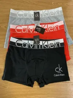に*っ様 Calvin Klein ボクサーブリーフ 3色セット Mサイズ　未使