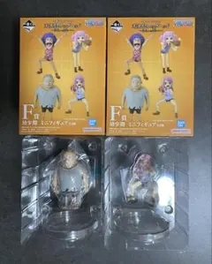 プチプチ 一番くじ ワンピース エッグヘッド F賞幼少期ミニフィギュア2種セット