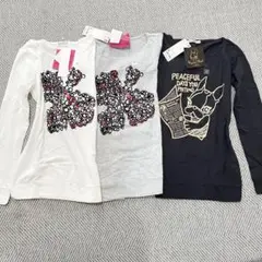 ガルシアマルケス クリスタルボール 長袖Tシャツ 3枚セット S