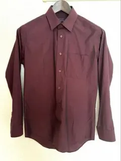 洋服の青山　シャツ　ワインレッドのサムネイル