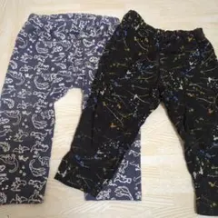 恐竜とプリントパンツ2点セット