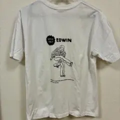 Mサイズ Tシャツ 半袖 USED EDWIN ニシクボサユリ ⑤
