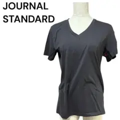 JOURNAL STANDARD VネックTシャツ 半袖 チャコールグレー Sのサムネイル
