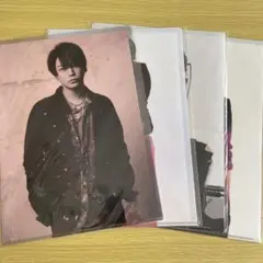 亀梨和也 クリアファイル4枚セット