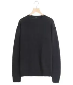 COMOLI（コモリ） リネンクルーネックニット 26SS サイズ3 BLACK COMOLI リネンクルーネックニット 26SS サイズ3 BLACK - メルカリ