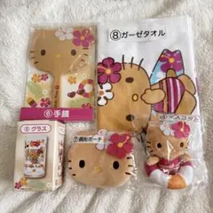 サンリオ当たりくじ 日焼けキティセット