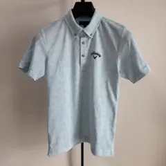 キャロウェイ 半袖ポロシャツ サイズM ブルー