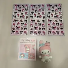 マイメロディ クロミ シール マスコット セット