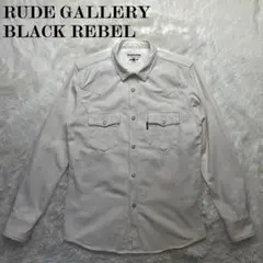 RUDE GALLERY “BLACK REBEL” ウエスタンシャツ 日本製のサムネイル