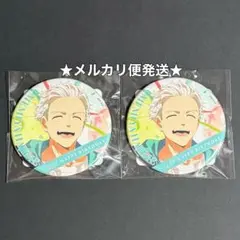 ウィンドブレイカー　バースデー　ビッグ缶バッジ　梅宮一　2点セット