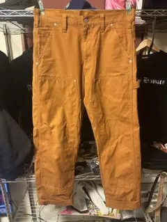 KOJIMA GENES ダブルニー ワークパンツ キャメル色のサムネイル