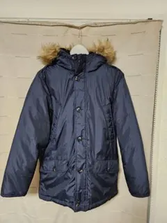 GAP KIDS フード付きダウンコート XXL ネイビー