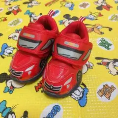 トミカ キッズ スニーカー 乗り物 赤 13.0cmのサムネイル