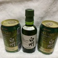 サントリー 白州 ミニボトル 180ml ＆ ハイボール缶セットのサムネイル