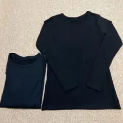 ブラックヒートテックSウルトラと150エクストラ2枚セット