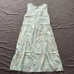 UNIQLO 花柄ノースリーブワンピース 150