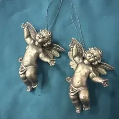天使の装飾品2個セット