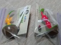 【新品】ピクミン　ゆらゆらフィギュア　赤ピクミン 黄ピクミン 2個セット