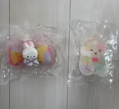 momoco スクイーズ セット リボン うさぎ くま