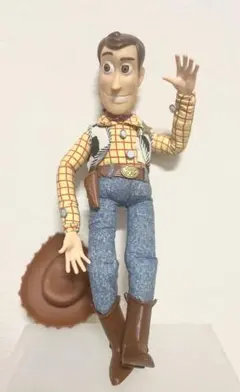 激レア、美品、トイ・ストーリー ウッディ フィギュア 約30cm 1996年製
