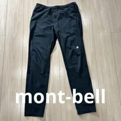 モンベル mont-bell クロスランナー パン　メンズS 1105623 黒