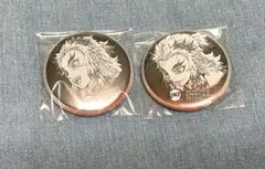 鬼滅の刃　ダイニング　お楽しみくじ　缶バッジ　煉獄杏寿郎