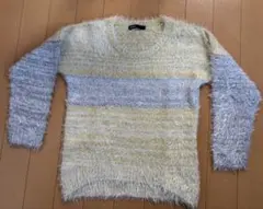 AS KNOW AS ふわふわニット長袖セーターのサムネイル