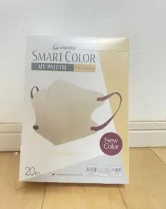 ユニチャーム超快適　スマートカラーマスクベージュ20枚入り
