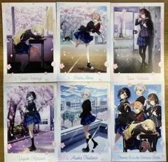 【非賣品】千歲同學是氣泡酒瓶中的嗎　Atre秋葉原　明信片　全6種